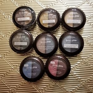 Loreal HIP Metallic Eyeshadow Duos Set of 8